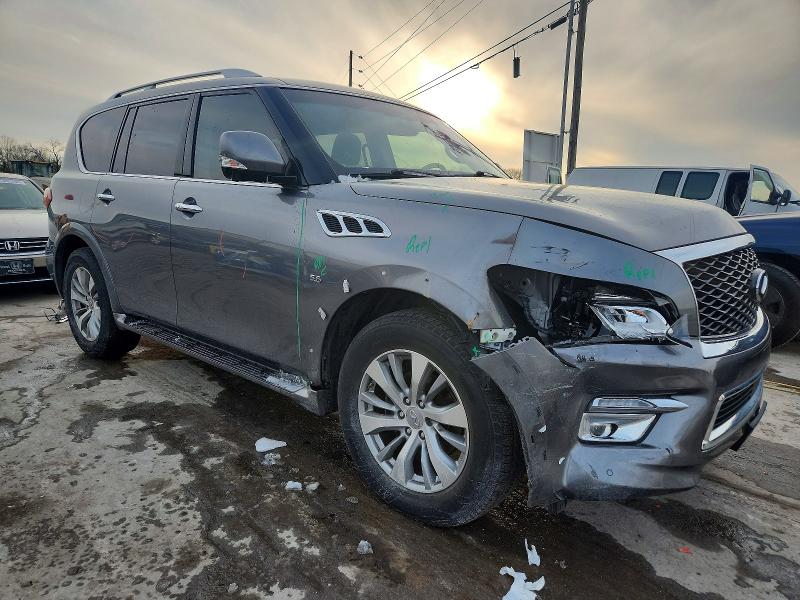 75383615 :رقم المزاد ، JN8AZ2NF4H9643515 vin ، 2017 Infiniti Qx80 Base مزاد بيع