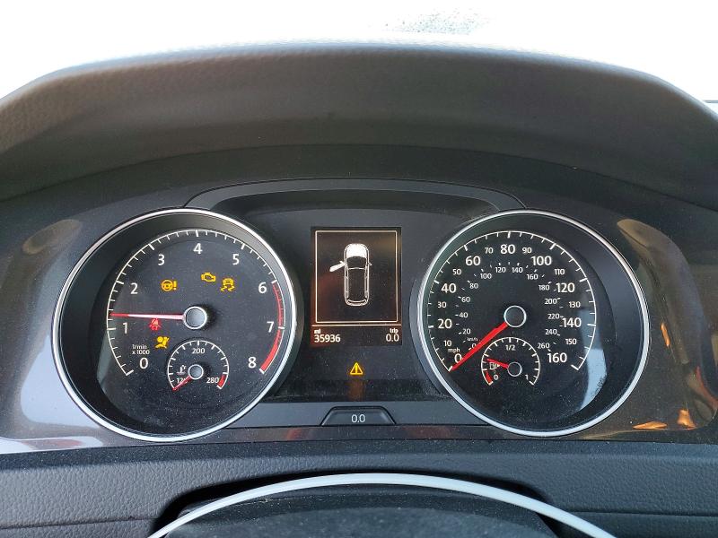 2019 Volkswagen Golf Sportwagen მანქანა იყიდება აუქციონზე, vin: 3VW217AUXKM508683, აუქციონის ნომერი: 73074685