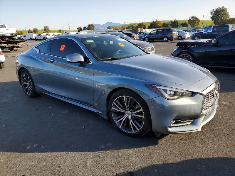 75441095 :رقم المزاد ، JN1EV7EL8JM390345 vin ، 2018 Infiniti Q60 مزاد بيع