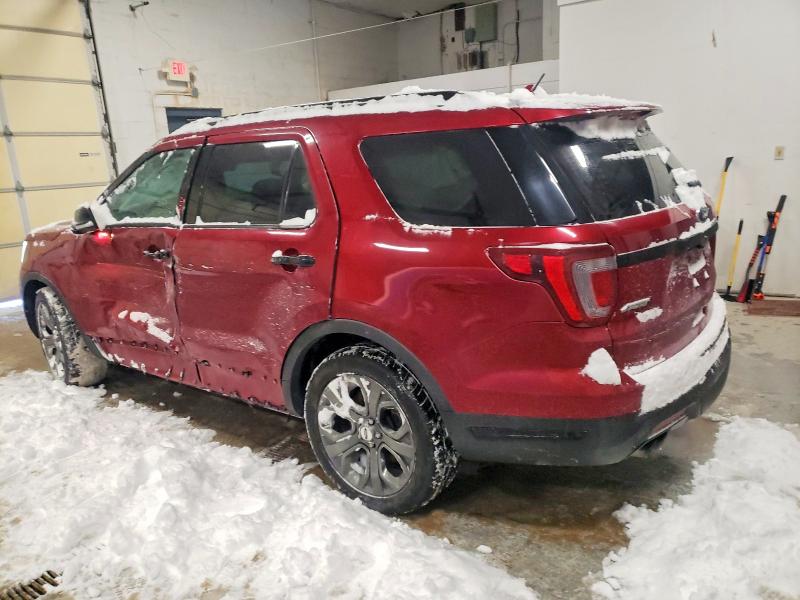 74632845 :رقم المزاد ، 1FM5K8GT6JGB64033 vin ، 2018 Ford Explorer مزاد بيع