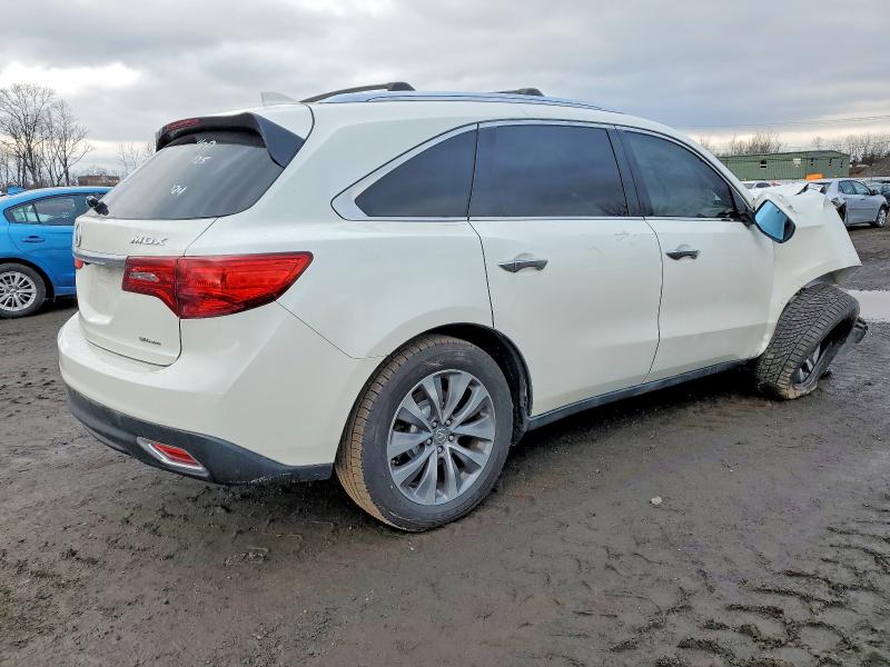 2016 Acura Mdx მანქანა იყიდება აუქციონზე, vin: 5FRYD4H4XGB014357, აუქციონის ნომერი: 72948515