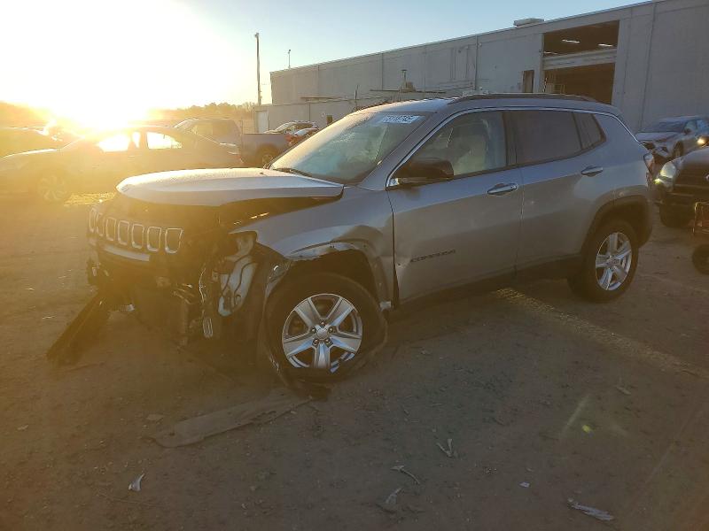 73118745 :رقم المزاد ، 3C4NJDBB5NT121187 vin ، 2022 Jeep Compass مزاد بيع