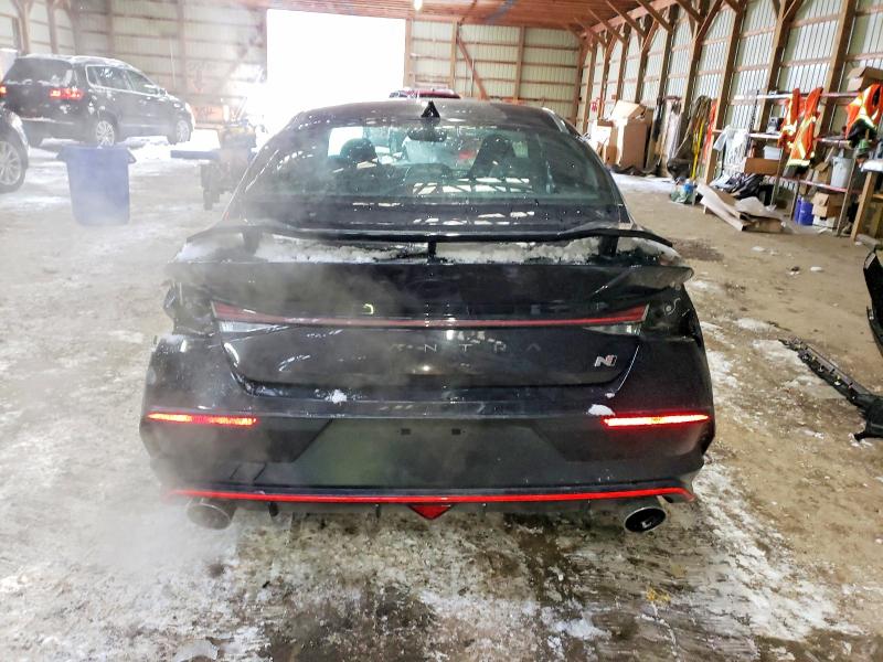 97526755 :رقم المزاد ، KMHLW4DK1SU027181 vin ، 2025 Hyundai Elantra N مزاد بيع