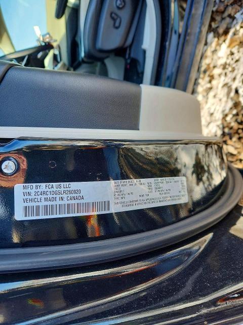 2020 Chrysler Voyager მანქანა იყიდება აუქციონზე, vin: 2C4RC1DG5LR260920, აუქციონის ნომერი: 74974385