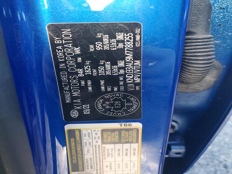 Aukcja sprzedaży 2021 Kia Soul, vin: KNDJ33AU9M7788255, numer aukcji: 72513425