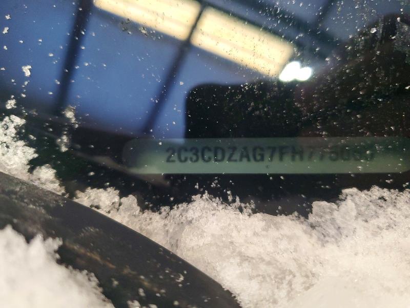 2015 Dodge Challenger მანქანა იყიდება აუქციონზე, vin: 2C3CDZAG7FH775065, აუქციონის ნომერი: 74482075