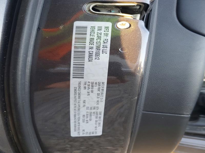 Продажа на аукционе авто 2022 Chrysler Pacifica, vin: 2C4RC1S79NR100612, номер лота: 98917185