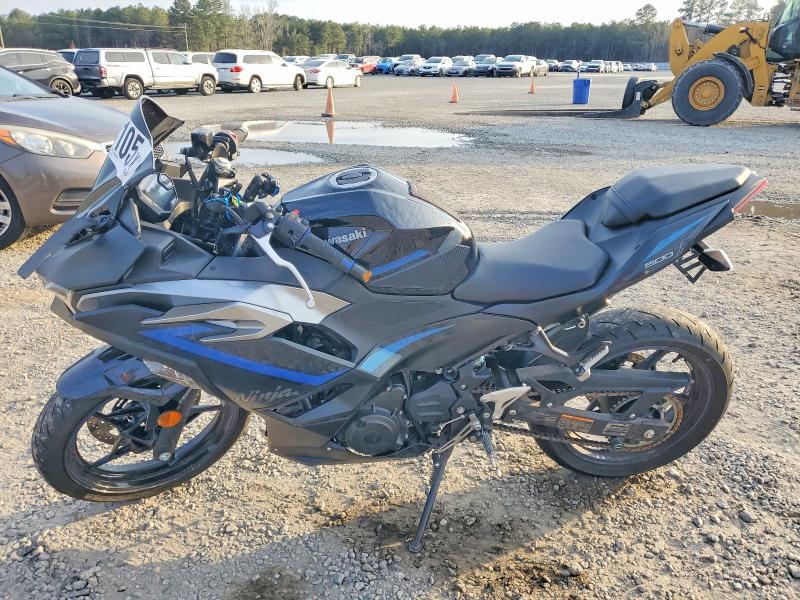2025 Kawasaki Ex500 მანქანა იყიდება აუქციონზე, vin: ML5EXGG11SDA47748, აუქციონის ნომერი: 75504105