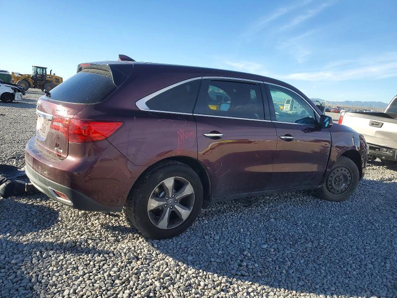 2015 Acura Mdx მანქანა იყიდება აუქციონზე, vin: 5FRYD4H24FB027909, აუქციონის ნომერი: 99745435