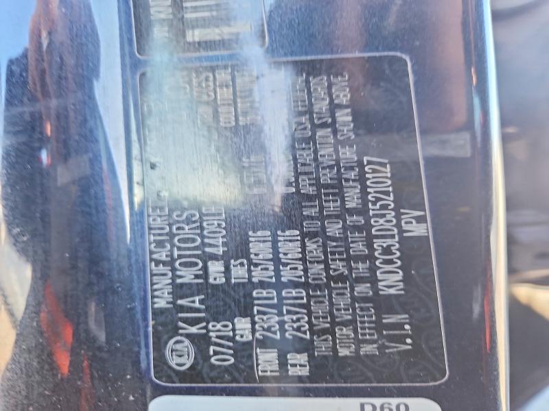 74825655 :رقم المزاد ، KNDCC3LD8J5210127 vin ، 2018 Kia Niro مزاد بيع