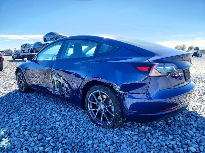 2022 Tesla Model 3 მანქანა იყიდება აუქციონზე, vin: 5YJ3E1EB5NF265486, აუქციონის ნომერი: 74252235