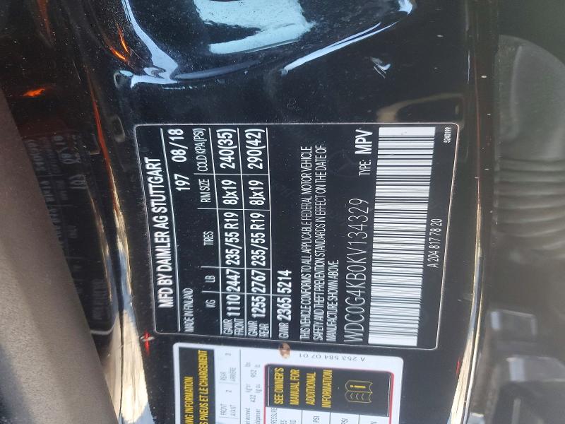 Продаж на аукціоні авто 2019 Mercedes-benz Glc, vin: WDC0G4KB0KV134329, номер лоту: 73925905