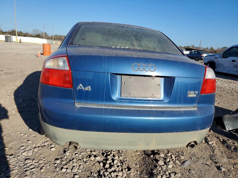 2003 Audi A4 მანქანა იყიდება აუქციონზე, vin: WAULC68E33A335904, აუქციონის ნომერი: 99295075