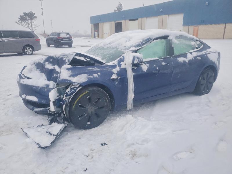 2024 Tesla Model 3 მანქანა იყიდება აუქციონზე, vin: 5YJ3E1EB6RF793124, აუქციონის ნომერი: 73960895