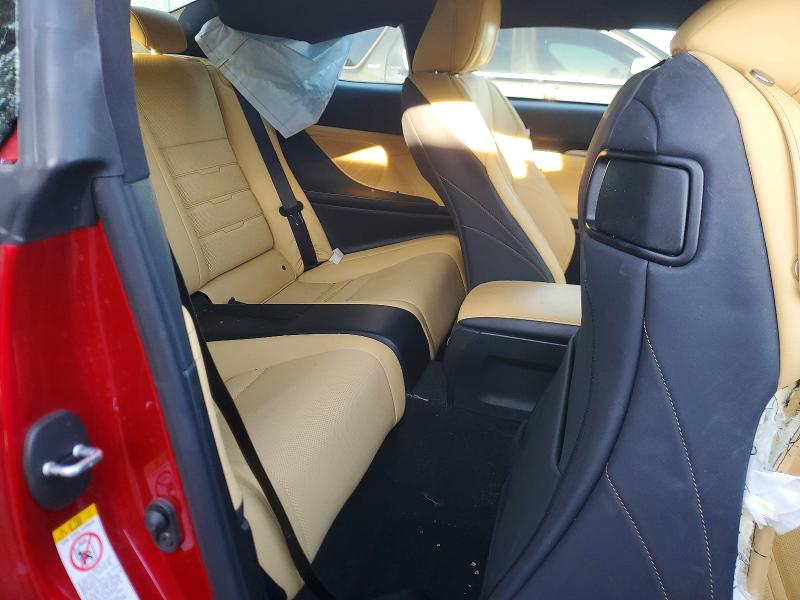 73828035 :رقم المزاد ، JTHHZ5BC1J5018474 vin ، 2018 Lexus Rc مزاد بيع
