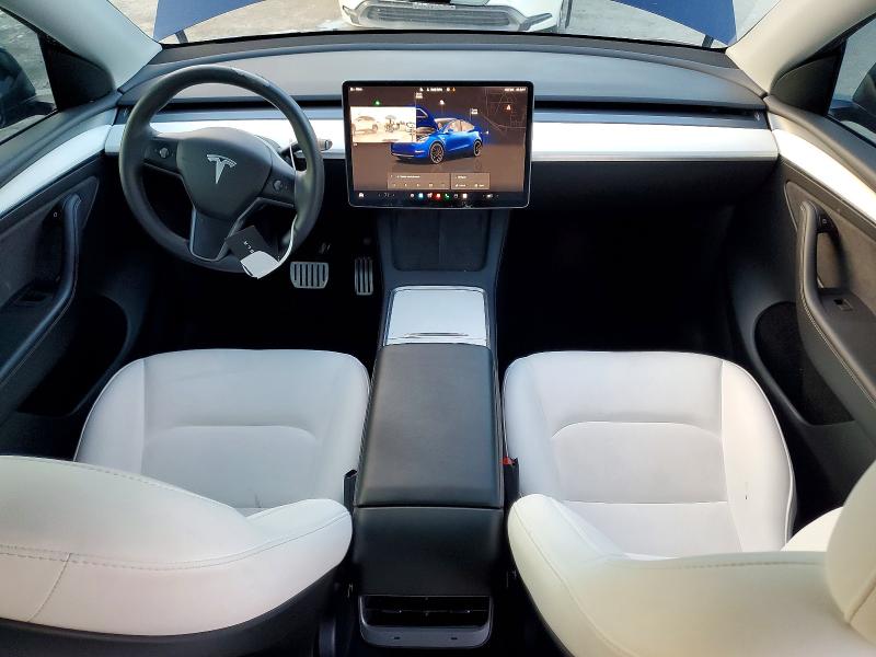 98722045 :رقم المزاد ، 7SAYGDEF1NF558549 vin ، 2022 Tesla Model Y مزاد بيع