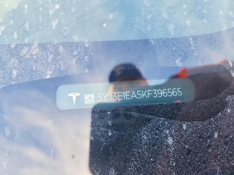 Продаж на аукціоні авто 2019 Tesla Model 3, vin: 5YJ3E1EA5KF396565, номер лоту: 73057925