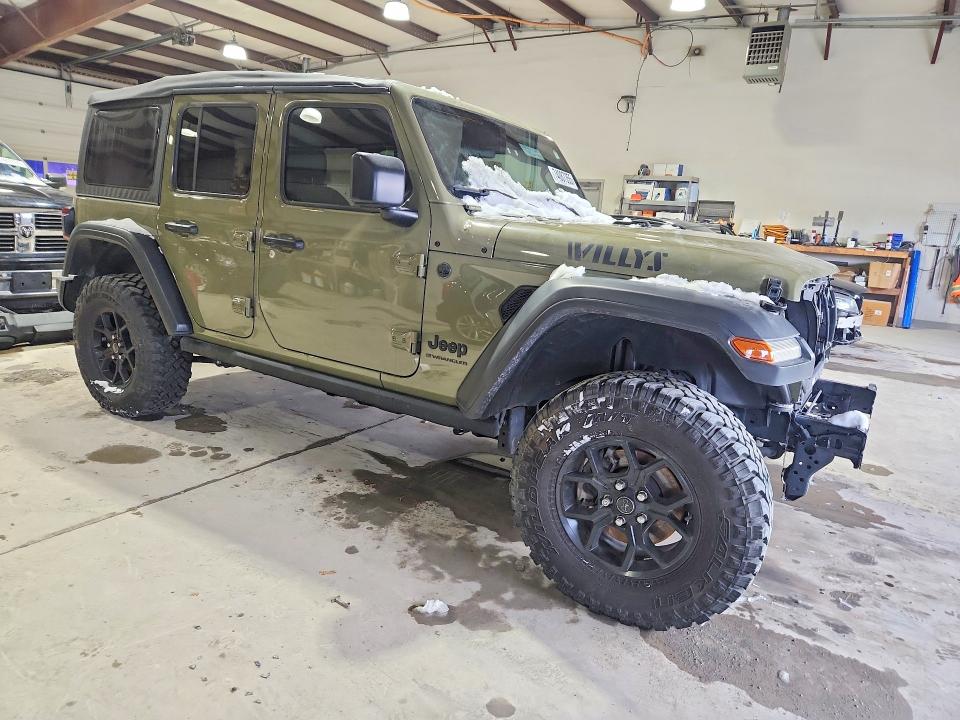 74087355 :رقم المزاد ، 1C4PJXDN1SW507323 vin ، 2025 Jeep Wrangler مزاد بيع