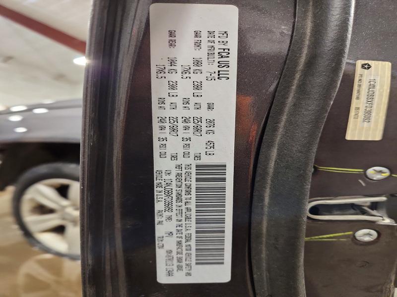 Продажа на аукционе авто 2015 Jeep Compass, vin: 1C4NJDBBXFD396092, номер лота: 74725915