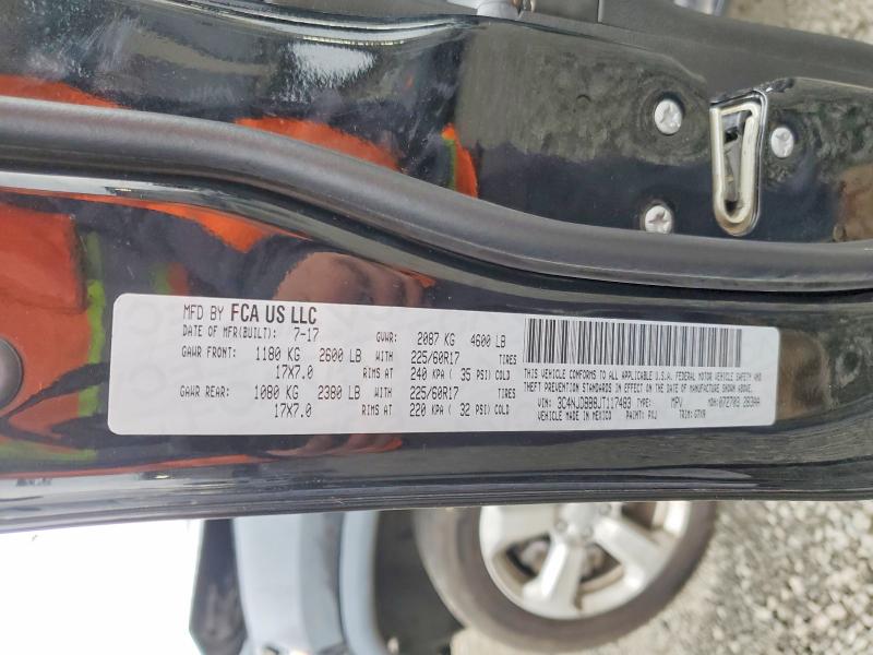 Продажа на аукционе авто 2018 Jeep Compass, vin: 3C4NJDBB8JT117483, номер лота: 74949765