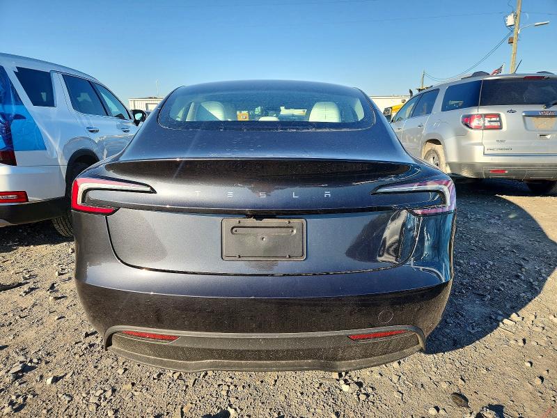 2025 Tesla Model 3 მანქანა იყიდება აუქციონზე, vin: 5YJ3E1EA3SF977076, აუქციონის ნომერი: 99550405