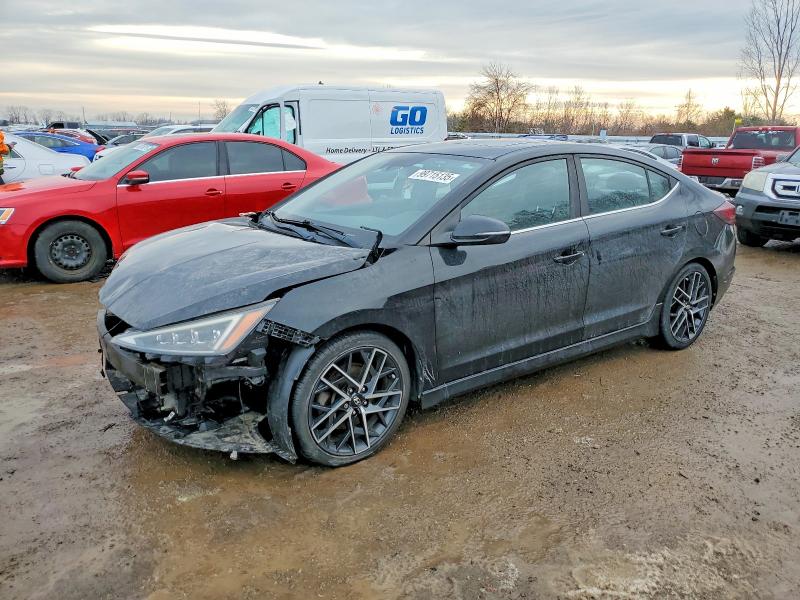 Продаж на аукціоні авто 2019 Hyundai Elantra, vin: KMHD04LB0KU821371, номер лоту: 99715135