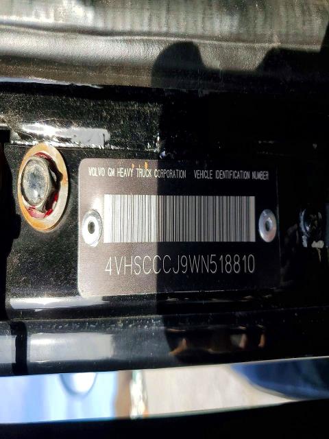 1998 Volvo Acl მანქანა იყიდება აუქციონზე, vin: 4VHSCCCJ9WN518810, აუქციონის ნომერი: 74425115