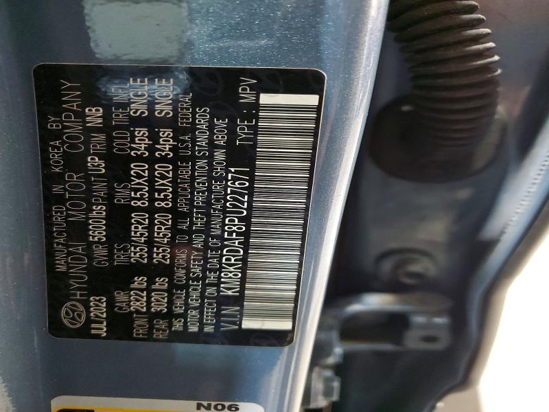 Продаж на аукціоні авто 2023 Hyundai Ioniq 5, vin: KM8KRDAF8PU227671, номер лоту: 96954075