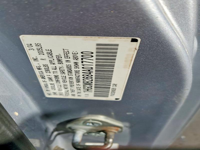 Продаж на аукціоні авто 2004 Honda Accord, vin: 1HGCM82684A017700, номер лоту: 73085865