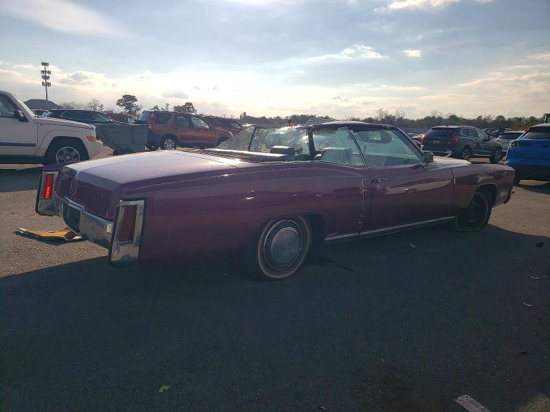 98313615 :رقم المزاد ، 6L67S2Q429346 vin ، 1972 Cadillac Eldorado مزاد بيع