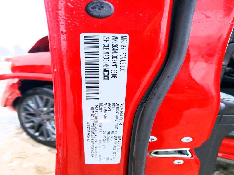 2022 Jeep Compass მანქანა იყიდება აუქციონზე, vin: 3C4NJDCBXNT136105, აუქციონის ნომერი: 98646755