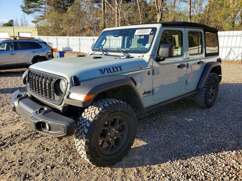 Продажа на аукционе авто 2024 Jeep Wrangler, vin: 1C4PJXDG4RW262397, номер лота: 74393835
