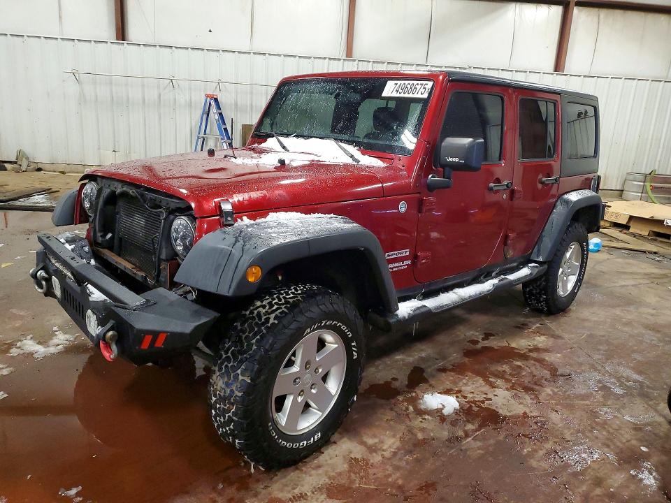 74968675 :رقم المزاد ، 1C4BJWDG0CL279436 vin ، 2012 Jeep Wrangler Unlimited مزاد بيع