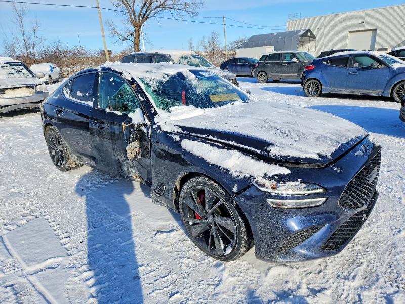 2022 Genesis G70 მანქანა იყიდება აუქციონზე, vin: KMTG54TEXNU084330, აუქციონის ნომერი: 97663455