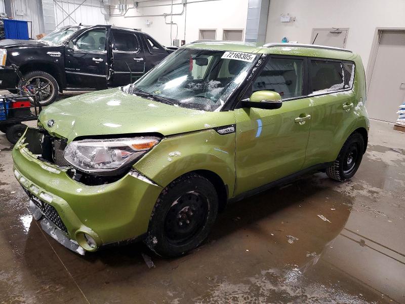2015 Kia Soul მანქანა იყიდება აუქციონზე, vin: KNDJP3A55F7811014, აუქციონის ნომერი: 72168305