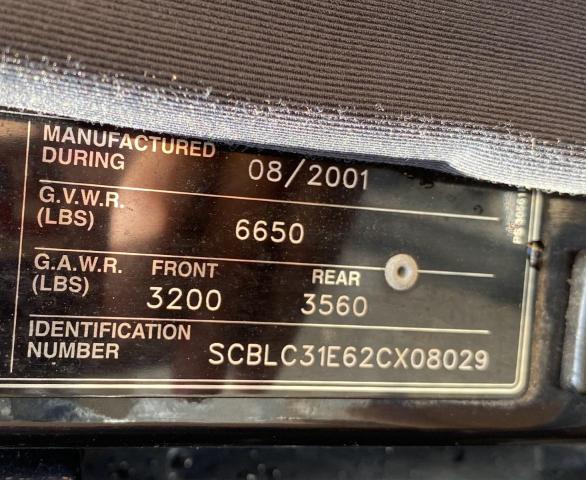 Продаж на аукціоні авто 2002 Bentley Arnage, vin: SCBLC31E62CX08029, номер лоту: 72809975