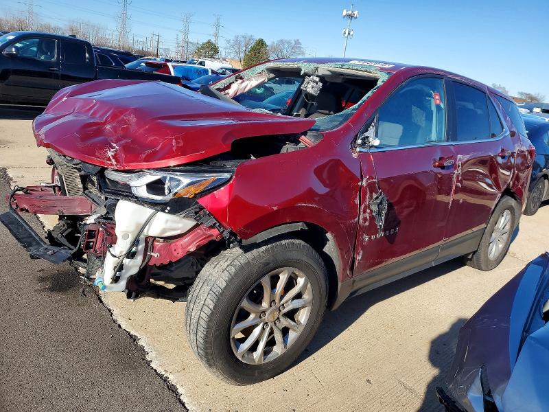 2021 Chevrolet Equinox Lt მანქანა იყიდება აუქციონზე, vin: 2GNAXKEV7M6130779, აუქციონის ნომერი: 72642015