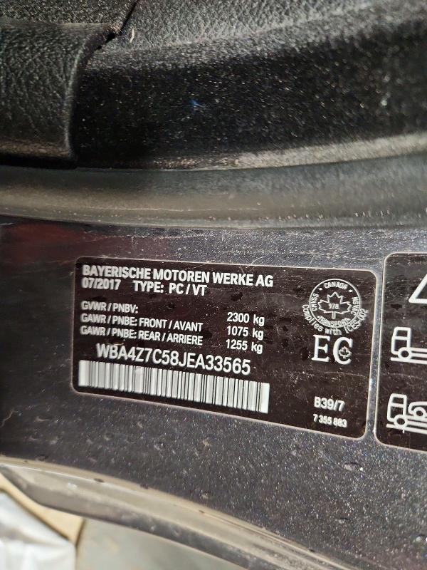 Aukcja sprzedaży 2018 Bmw 440xi, vin: WBA4Z7C58JEA33565, numer aukcji: 98232315