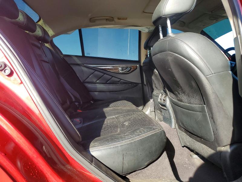 73952195 :رقم المزاد ، JN1FV7AR5GM451996 vin ، 2016 Infiniti Q50 Red Sp مزاد بيع