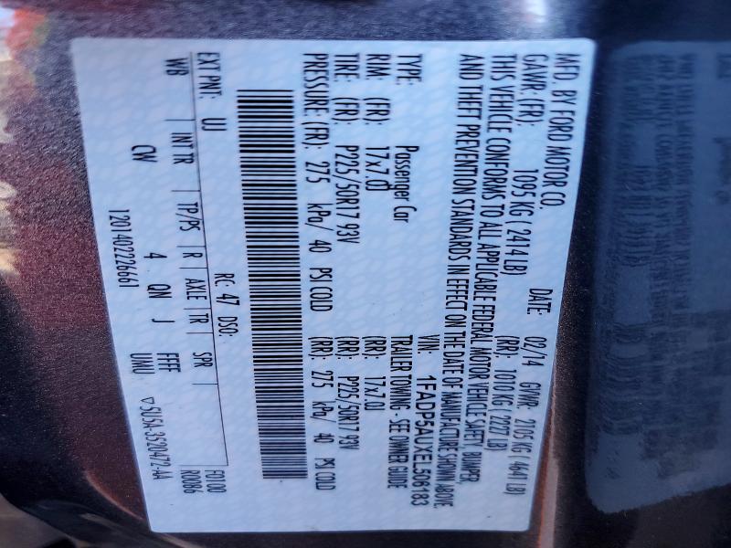 Auction sale of the 2014 Ford C-max, vin: 1FADP5AUXEL506183, lot number: 73573215