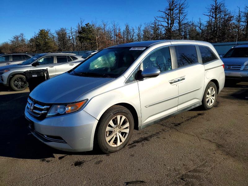 99870895 :رقم المزاد ، 5FNRL5H44EB100145 vin ، 2014 Honda Odyssey Ex مزاد بيع