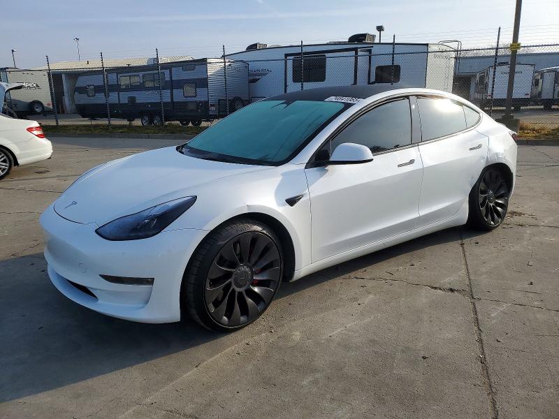 Auction sale of the 2023 Tesla Model 3, vin: 5YJ3E1EC5PF632253, lot number: 74841085