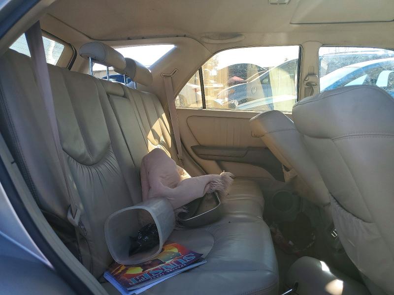74828705 :رقم المزاد ، JT6HF10U2Y0116331 vin ، 2000 Lexus Rx 300 مزاد بيع