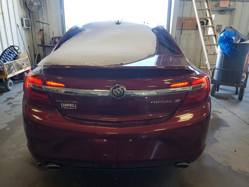 72943035 :رقم المزاد ، 2G4G35EX0G9199555 vin ، 2016 Buick Regal Spor مزاد بيع