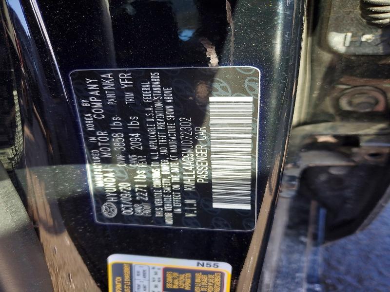 72499075 :رقم المزاد ، KMHLL4AG9MU072302 vin ، 2021 Hyundai Elantra مزاد بيع