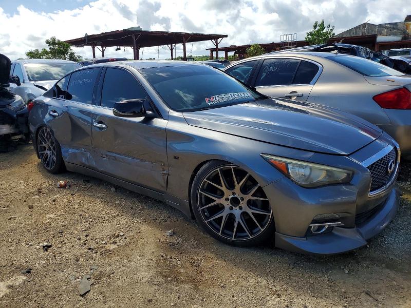 97095235 :رقم المزاد ، JN1BV7AP9EM670714 vin ، 2014 Infiniti Q50 مزاد بيع