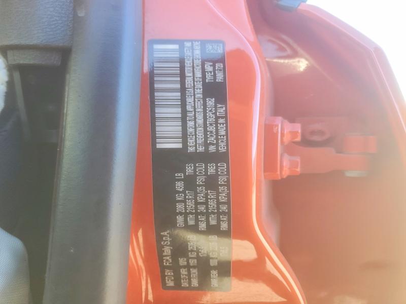2016 Jeep Renegade მანქანა იყიდება აუქციონზე, vin: ZACCJBCT6GPC51962, აუქციონის ნომერი: 74852425
