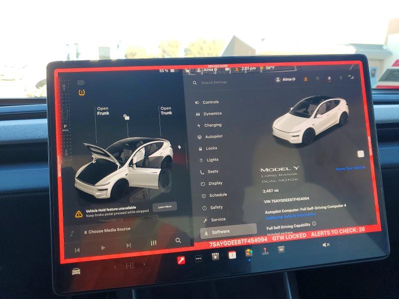 Продаж на аукціоні авто 2026 Tesla Model Y, vin: 7SAYGDEE8TF454094, номер лоту: 98611785