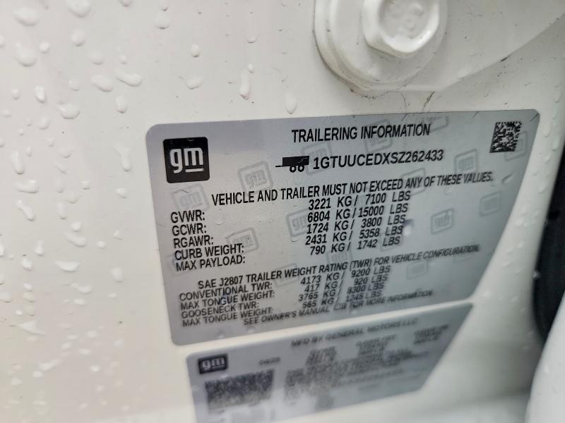 Продажа на аукционе авто 2025 Gmc Sierra, vin: 1GTUUCEDXSZ262433, номер лота: 74235555