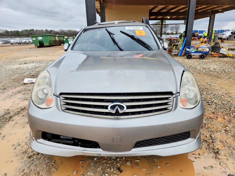 72739065 :رقم المزاد ، JNKCV51E15M224530 vin ، 2005 Infiniti G35 مزاد بيع